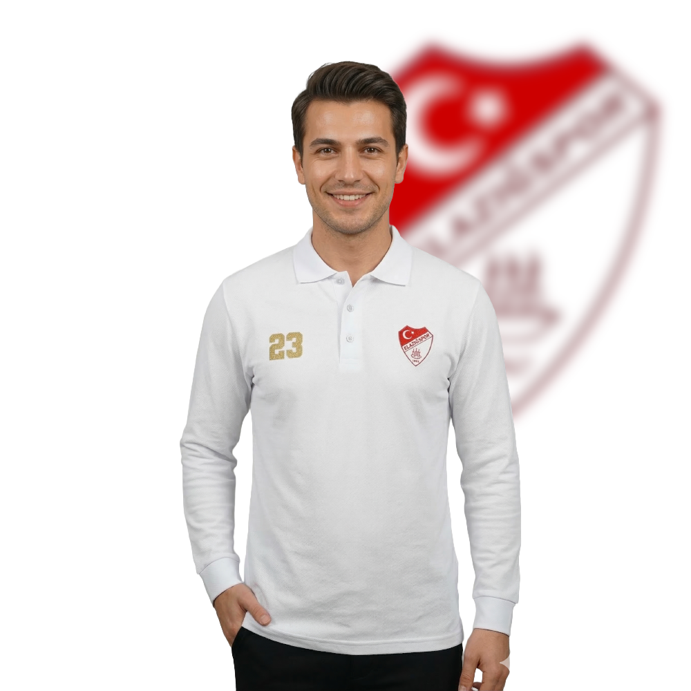 Elazığspor "23" Uzun Kollu Polo Yaka Tshirt