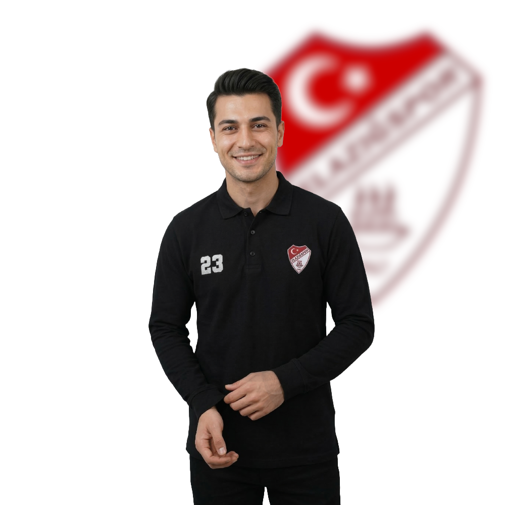 Gakgoş "Midnight" Long Sleeve Polo