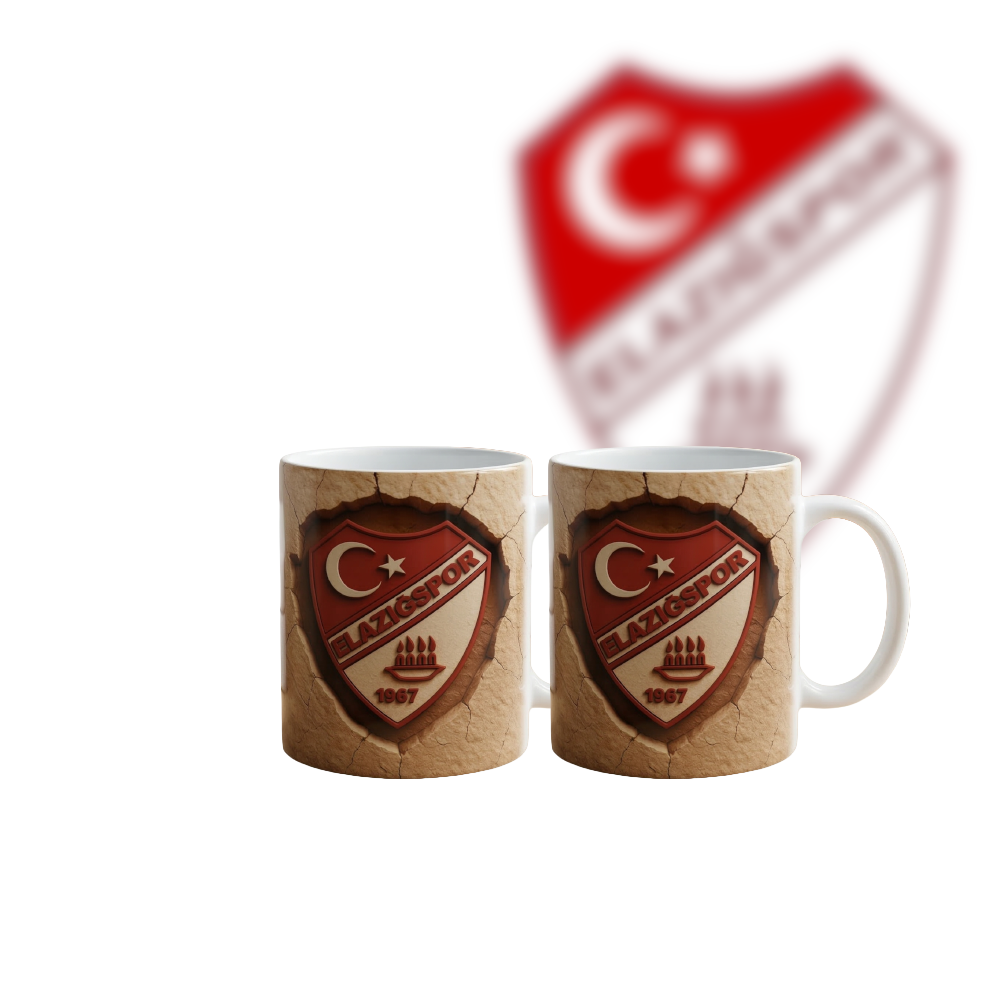Elazığspor Amblem Kupa Bardak