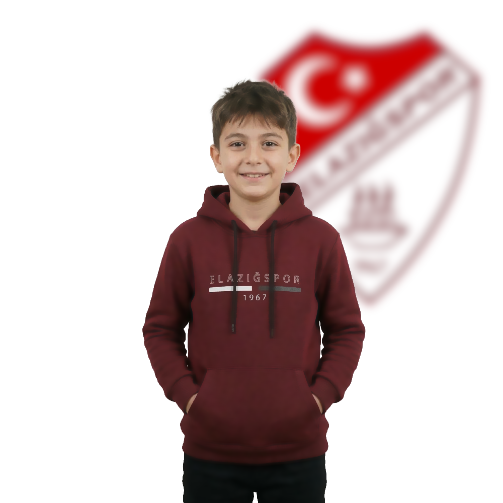 Elazığspor Minimalist Line Hoodie Çocuk Sweat